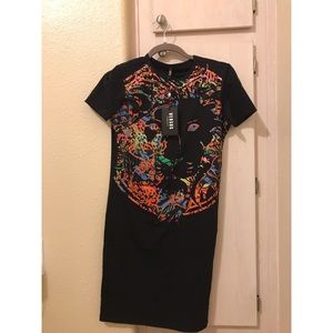 Versus by Versace black mini dress